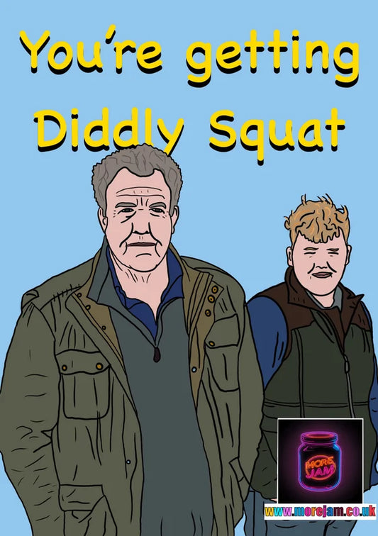 Any Occasion Card Diddly Squat | More Jam