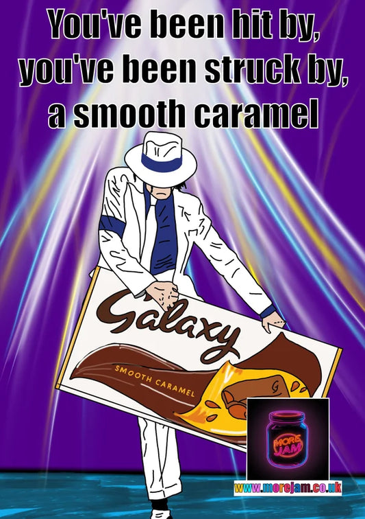 Fathers Day Card Dangerous Caramel Michael Jackson | More Jam