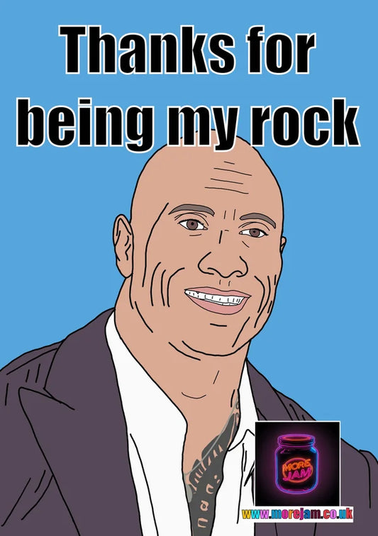 Fathers Day Card Dad Jokes Rock | More Jam
