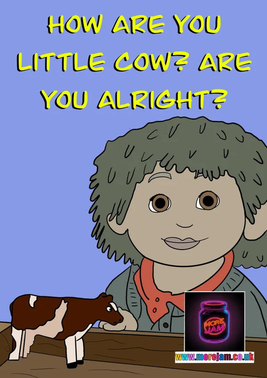 Little Cow | Funny Tots TV Card | More Jam