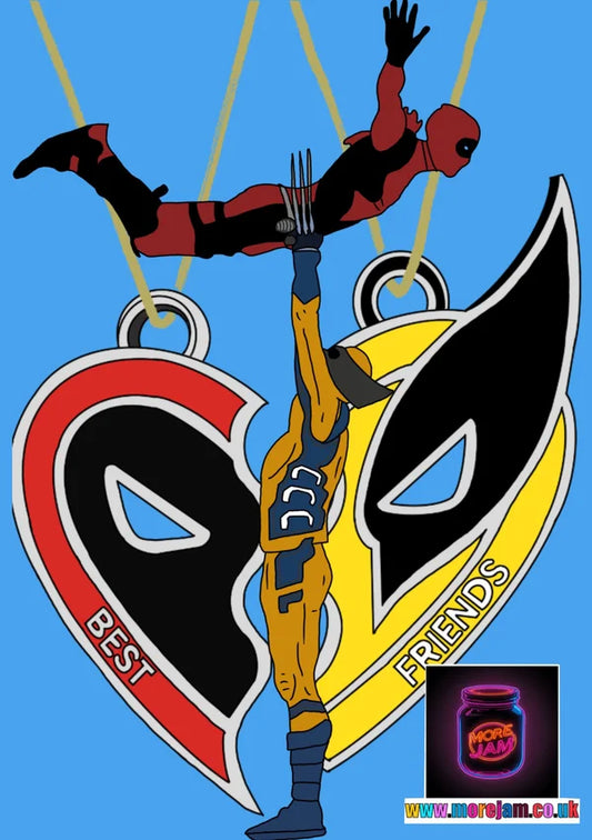 Any Occasion Best Friend Deadpool Card | More Jam