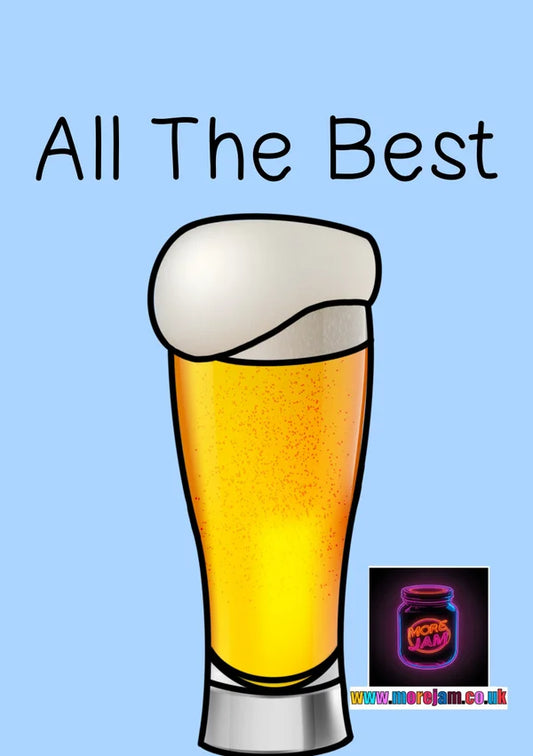 All the Best Pint | Any Occasion Card | More Jam