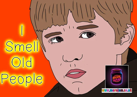 I Smell Old People Sixth Sense | Funny Greetings Card | More Jam