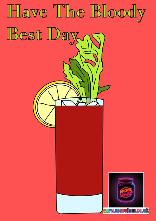 Bloody Mary | Cocktail Any Occasion Card | More Jam