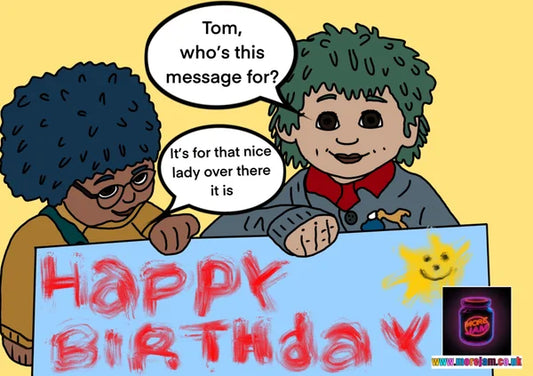 Happy Birthday Nice Lady | Tots TV Birthday Card | More Jam