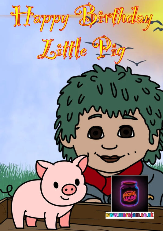 Happy Birthday Little Pig | Tots TV Birthday Card | More Jam