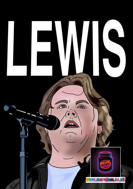 LEWIS Capaldi Card | More Jam