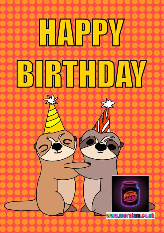 Cute Critters Birthday Card | More Jam