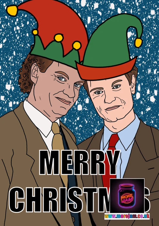 Frasier and Niles Crane | Frasier Christmas Card | More Jam