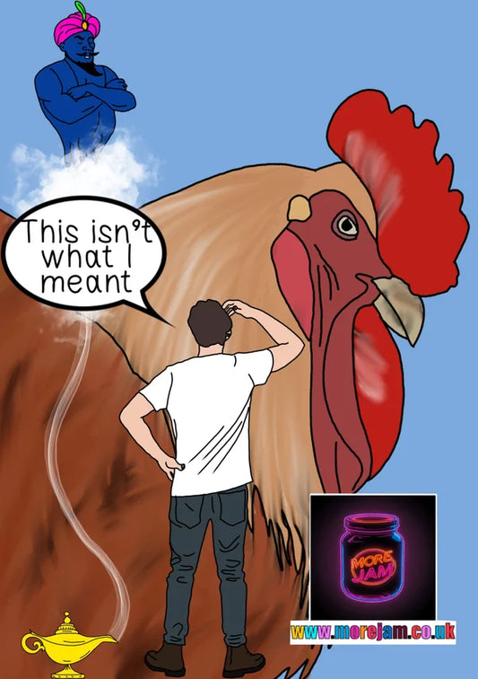 A Misunderstanding | Funny Greetings Card | More Jam