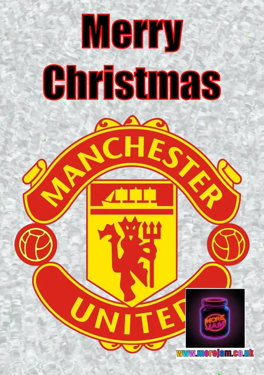 Christmas Card Manchester United | More Jam