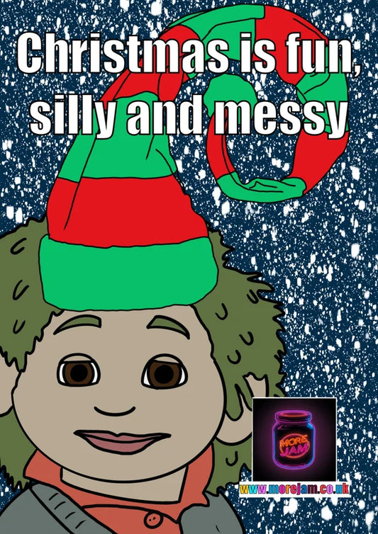 Fun, Silly & Messy | Tots TV Christmas Card | More Jam