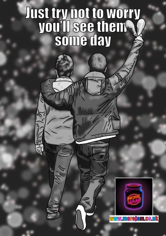 OASIS REUNION 2025 | Stop Crying Your Heart Out | Oasis Greetings Card | More Jam