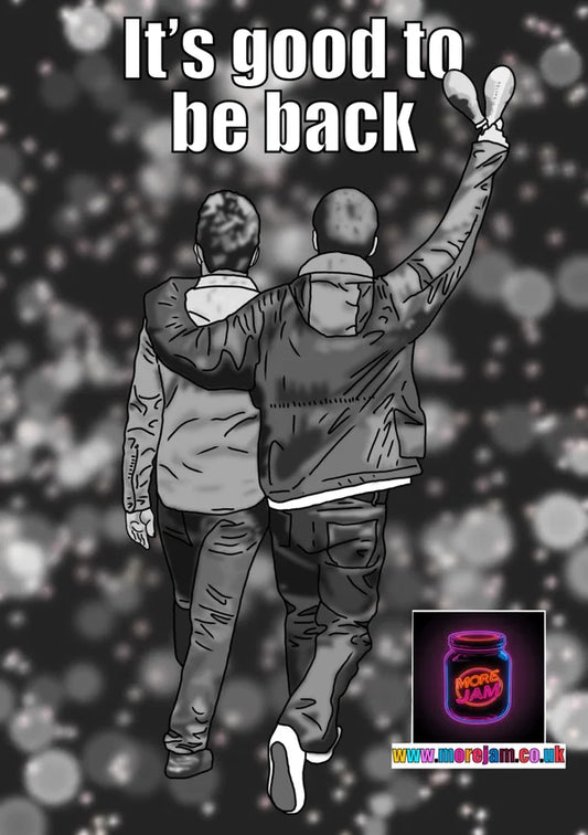 OASIS REUNION 2025 | It’s Good To Be Back | Oasis Greetings Card | More Jam