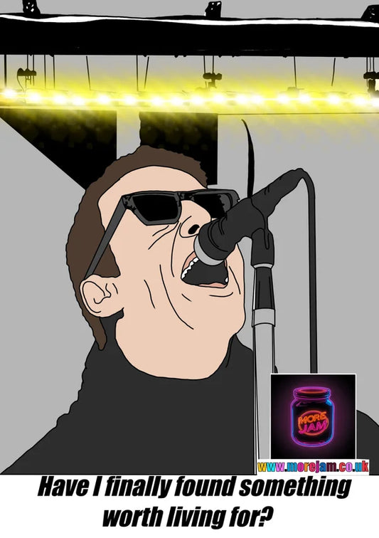 OASIS REUNION 2025 | Cigarettes & Alcohol | Liam Gallagher Greetings Card | More Jam