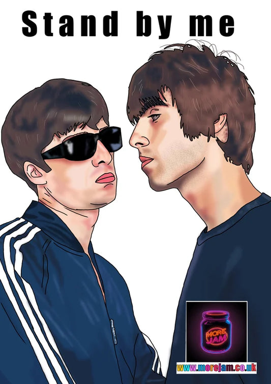 Oasis Stand By Me Card | More Jam