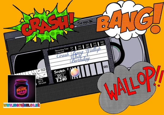 Crash! Bang! Wallop! What a Birthday | Funny Alan Partridge Birthday Card | More Jam