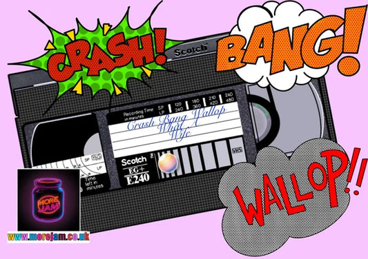Crash! Bang! Wallop! What a Wife | Funny Alan Partridge Card for Wife | More Jam