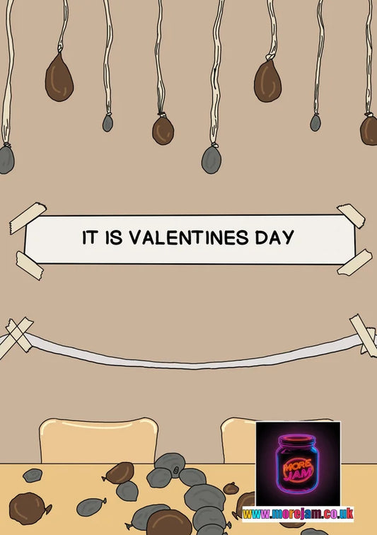 IT IS VALENTINES DAY | The Office Valentine's Day Card | More Jam
