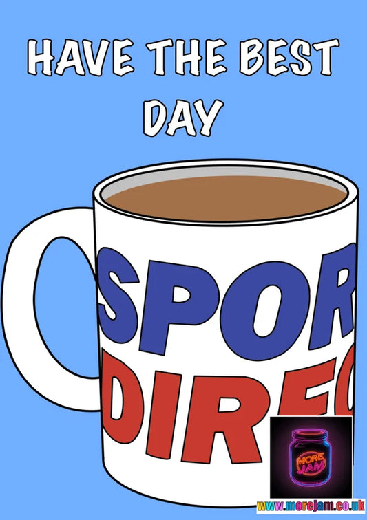 Sports Direct Cuppa Any Occasion Card | More Jam