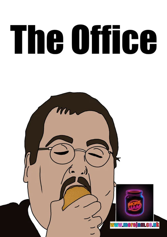 The Office | Funny Keith The Office UK Greetings Card | More Jam