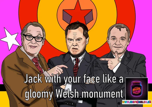 27 OPTIONS Jack With your Face Like A... | Funny Shooting Stars Cards | More Jam