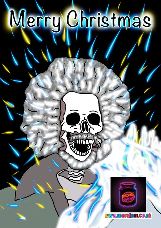Electrocuted Marv | Home Alone Christmas Card | More Jam
