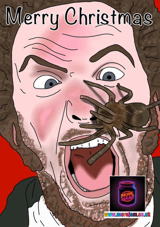 Marv Tarantula | Home Alone Christmas Card | More Jam