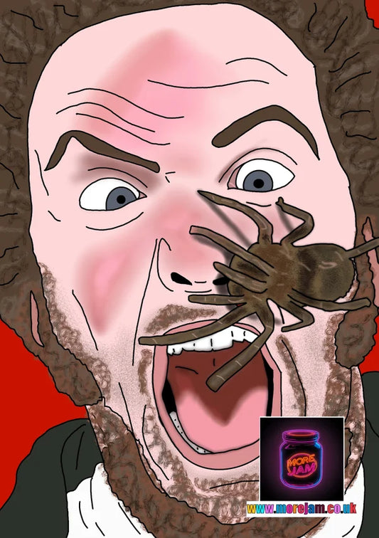 Marv Tarantula | Home Alone Christmas Card | More Jam