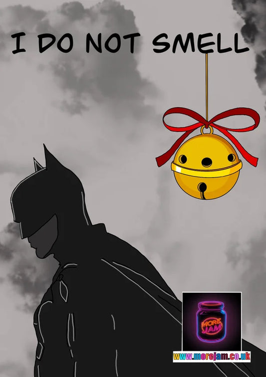 Batman Smells | Batman Christmas Card | More Jam