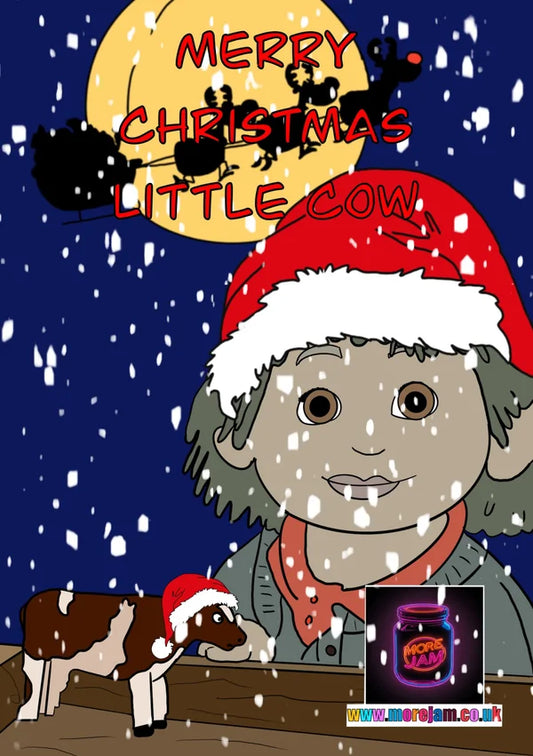 Merry Christmas Little Cow | Tots TV Christmas Card | More Jam