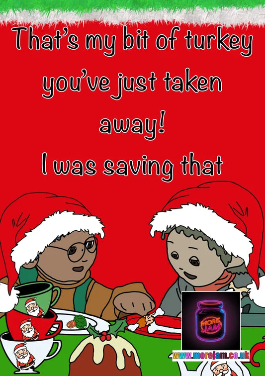 That's My Bit of Turkey | Tots TV Christmas Card | More Jam