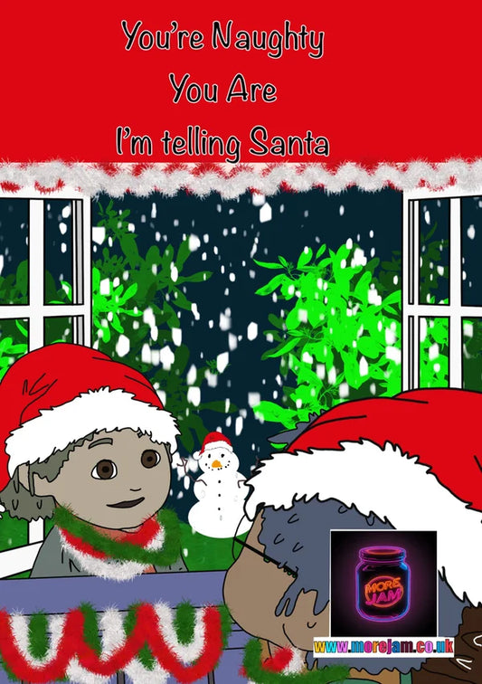 You're Naughty You Are | Tots TV Christmas Card | More Jam