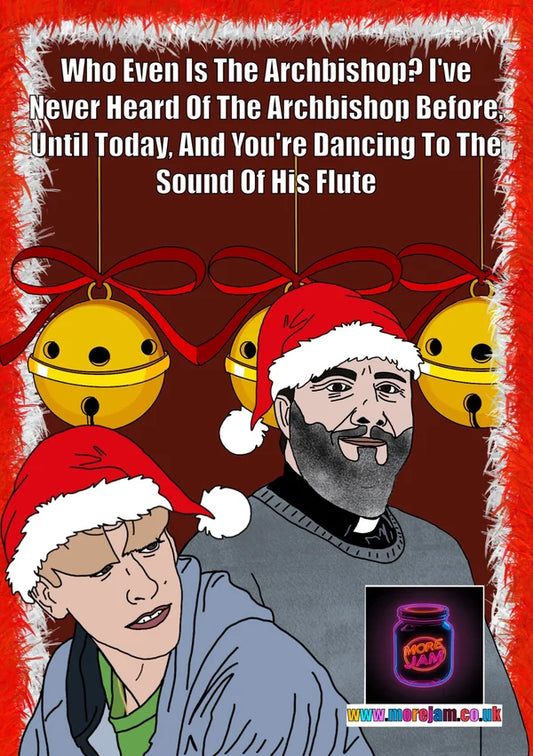 The Archbishop | The Vicar This Country Christmas Card | More Jam