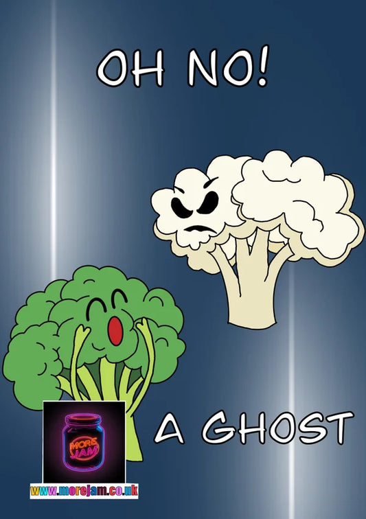 Halloween Card Vegetable Scares | More Jam