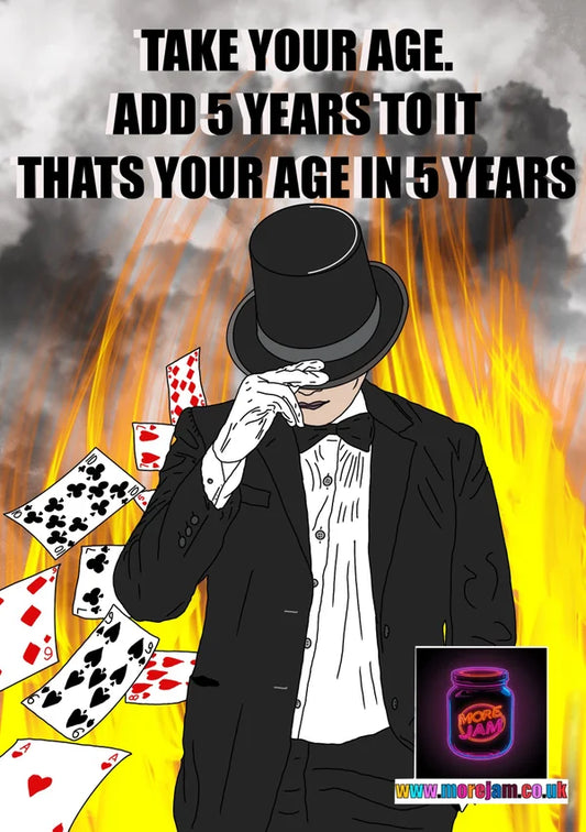 Magic Happy Birthday Card | More Jam