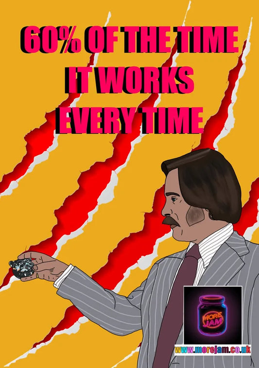 Sex Panther | Funny Anchorman Card | More Jam