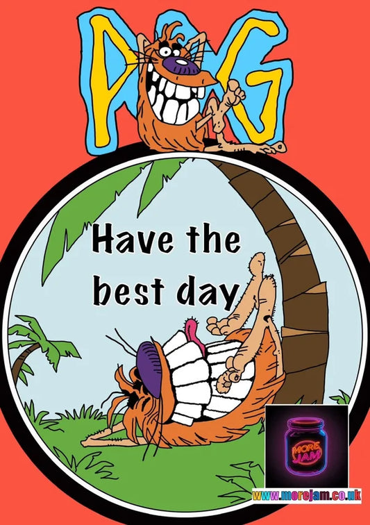 Pogs Have the Best Day | Funny 90s Card | More Jam