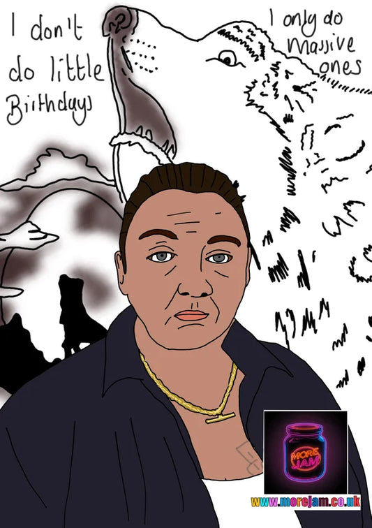 I Don't Do Little Birthdays... | Mandy This Country Birthday Card | More Jam