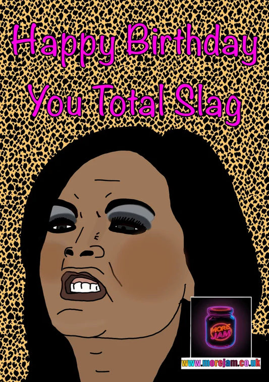 Birthday Card Total Slag | More Jam