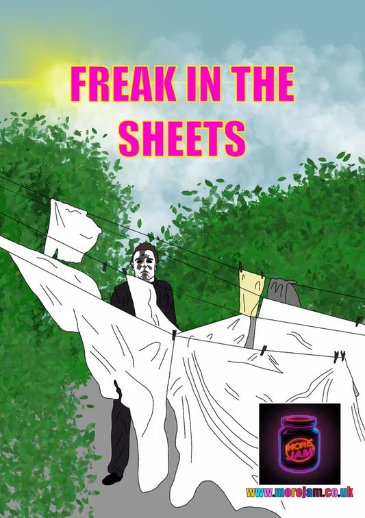 Any Occasion Card Freak in the sheets | More Jam