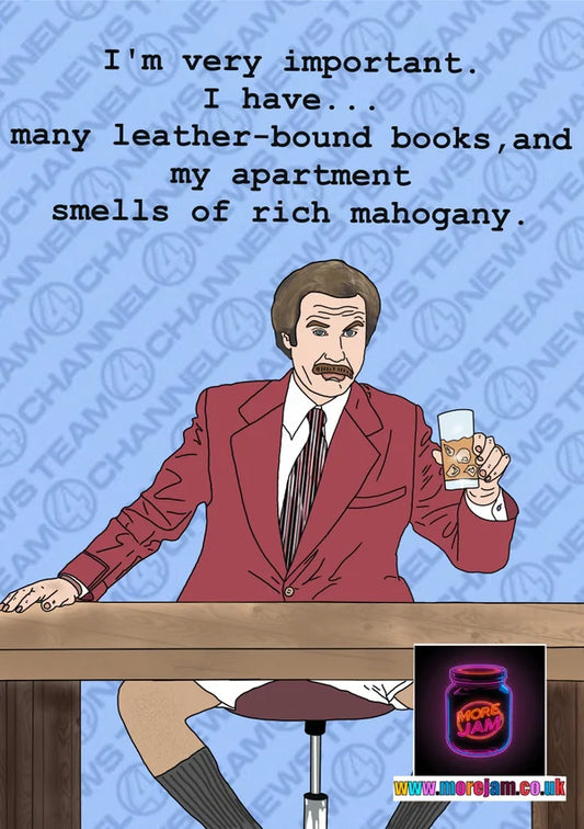 9 OPTIONS Anchorman Cards | More Jam