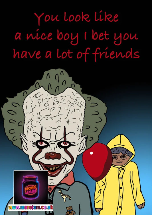 Tom Will Float Too | Tots TV Halloween Card | More Jam