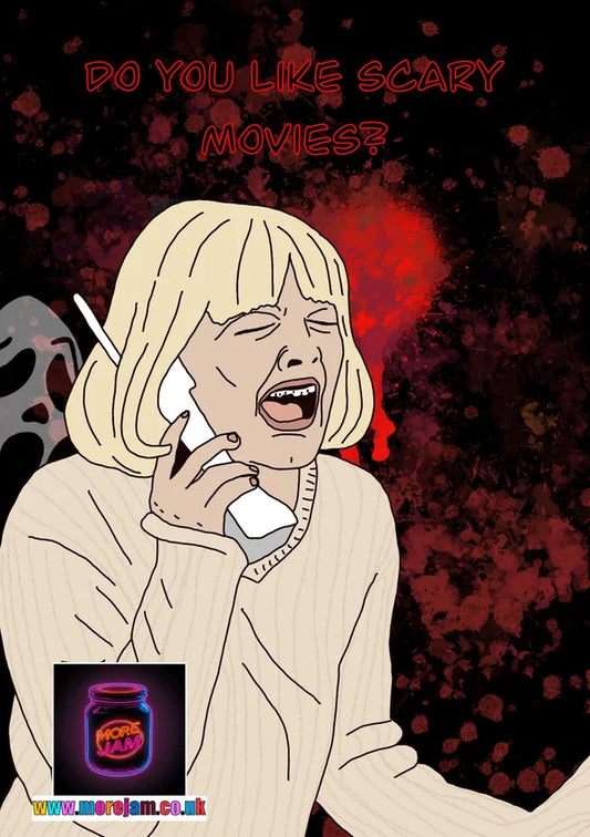 Halloween Card Scary Movie | More Jam