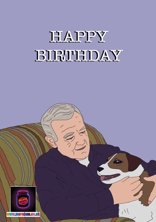 Martin & Eddie | Frasier Birthday Card | More Jam