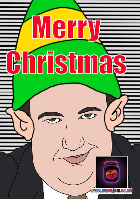 Christmas Card Kevin The Office | More Jam