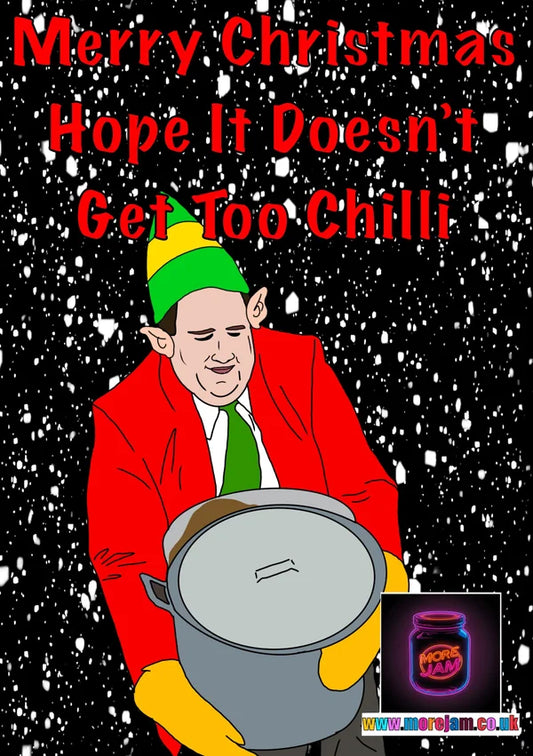 Christmas Card The Office Kevin's Chili | More Jam
