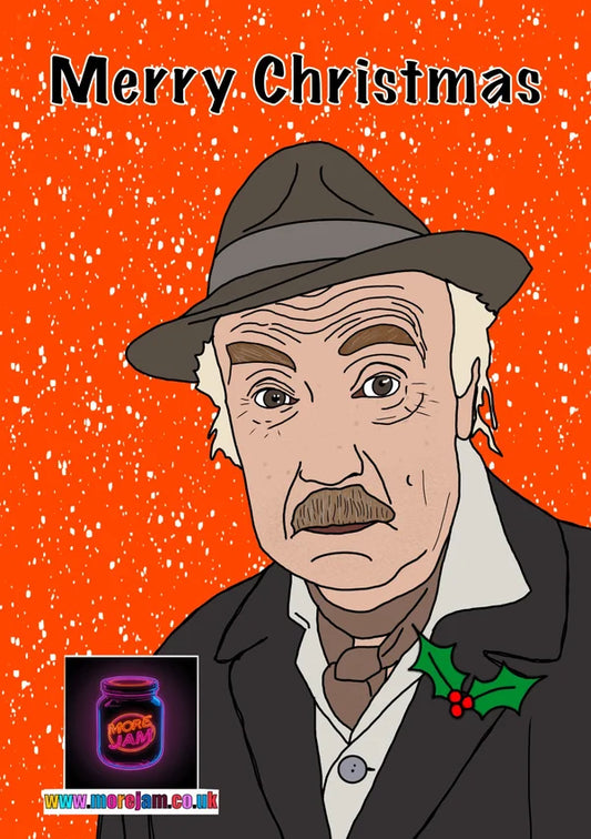 Christmas Card Only Fools & Horse Grandad | More Jam