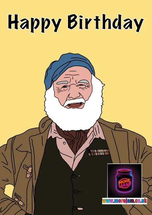 Uncle Albert Happy Birthday | Only Fools & Horses Birthday Card | More Jam