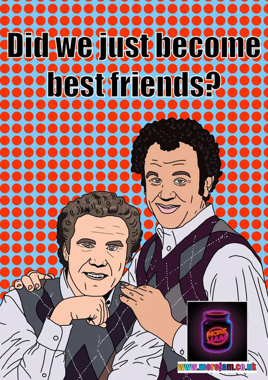 Best Friends | Funny Step Brothers Greetings Card